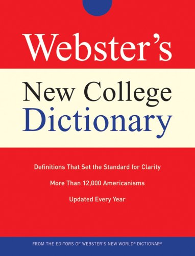Stock image for Webster's New College Dictionary (Custom) for sale by Irish Booksellers