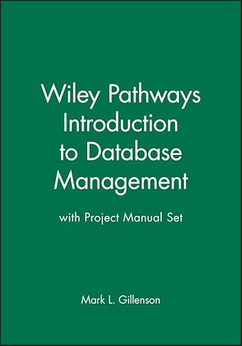 Imagen de archivo de Wiley Pathways Introduction to Database Management 1st Edition with Project Manual Set a la venta por Textbooks_Source