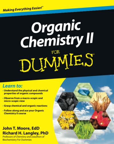 Imagen de archivo de Organic Chemistry II for Dummies a la venta por Better World Books