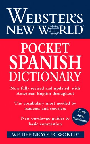 Beispielbild fr Webster's New World Pocket Spanish Dictionary zum Verkauf von Gulf Coast Books