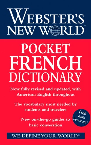 Beispielbild fr Webster's New World Pocket French Dictionary, Fully Revised and Updated: 2008 Edition zum Verkauf von Wonder Book