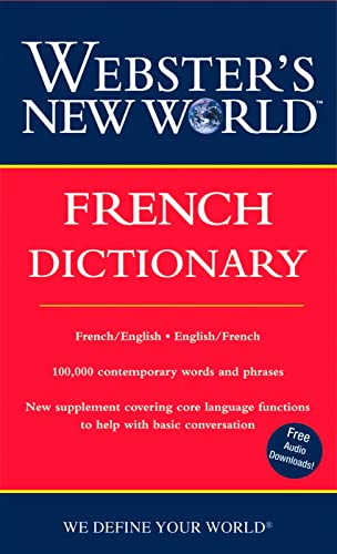 Imagen de archivo de Webster's New World French Dictionary: French/English English/French a la venta por BookHolders