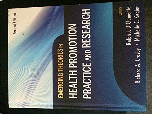 Stock image for Emerging Theories in Health Promotion Practice and Research for sale by HPB-Red