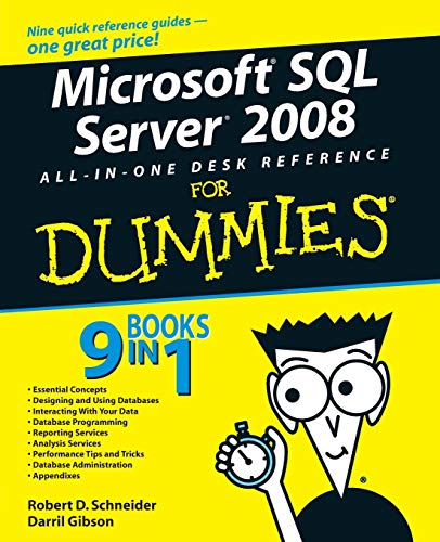 Stock image for Microsoft SQL Server 2008 All-In-One Desk Reference for Dummies for sale by Better World Books