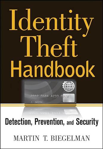 Stock image for Identity Theft Handbook : Detection, Prevention, and Security for sale by Better World Books