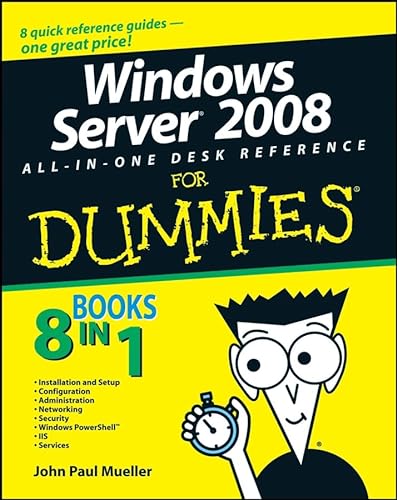 9780470180440: Windows Server 2008 All-In-One Desk Reference For Dummies