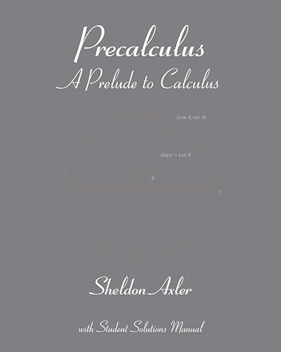 Stock image for Precalculus: A Prelude to Calculus for sale by Zoom Books Company