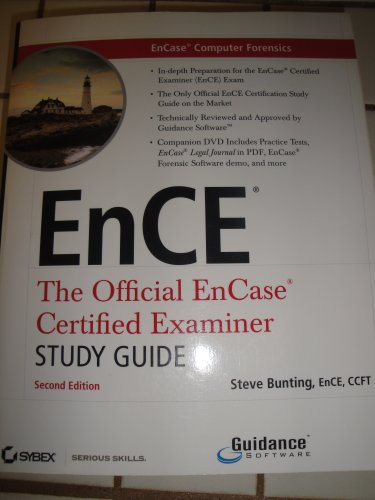 Stock image for EnCE : The Official EnCase Certified Examiner for sale by Better World Books