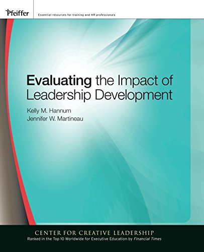 Stock image for Evaluating the Impact of Leadership Development for sale by Better World Books