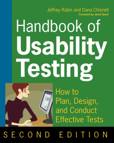 9780470185483: Handbook of Usability Testing: How to Plan, Design, and Conduct Effective Tests