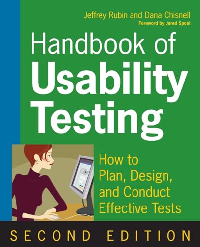 9780470185483: Handbook of Usability Testing: How to Plan, Design, and Conduct Effective Tests