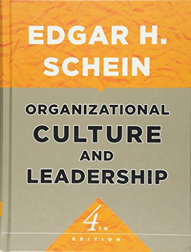Imagen de archivo de Organizational Culture and Leadership a la venta por BooksRun