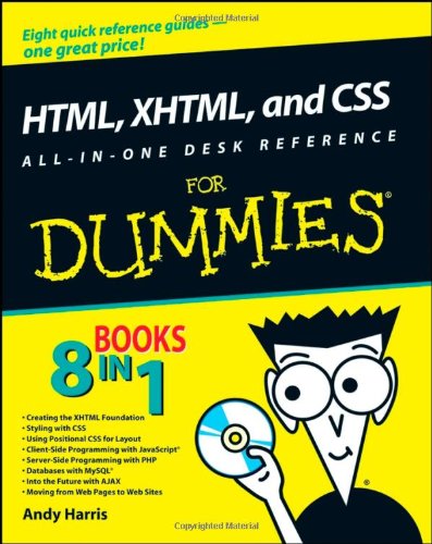 Beispielbild fr HTML, XHTML, and CSS All-in-One Desk Reference For Dummies zum Verkauf von Wonder Book