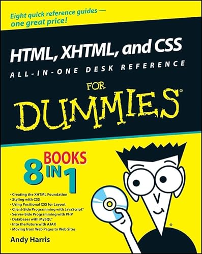 Stock image for HTML, XHTML, and CSS All-In-One Desk Reference for Dummies [With CDROM] for sale by ThriftBooks-Dallas