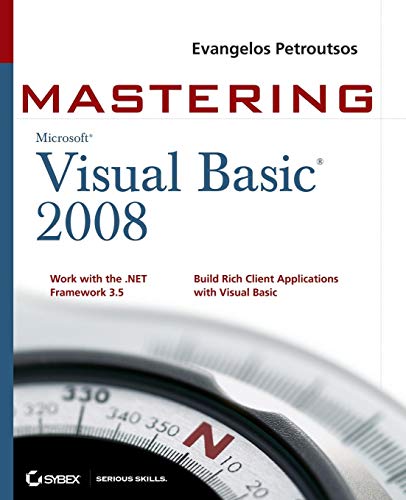 Beispielbild fr Mastering Microsoft Visual Basic 2008 zum Verkauf von WorldofBooks