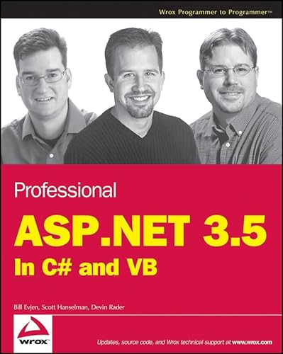 Beispielbild fr Professional ASP.NET 3.5: In C# and VB zum Verkauf von Wonder Book