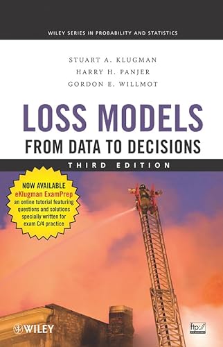 Beispielbild fr Loss Models: From Data to Decisions (Wiley Series in Probability and Statistics) zum Verkauf von SecondSale
