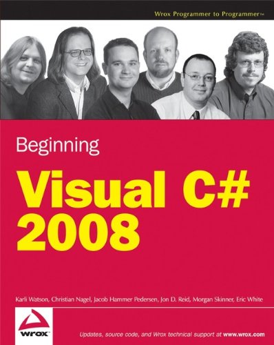 Stock image for Beginning Microsoft Visual C# 2008 for sale by HPB Inc.