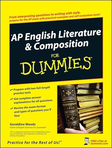 AP English Literature & Composition For Dummies (9780470194256) by Woods, Geraldine