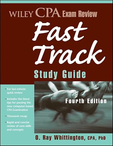 Beispielbild fr Wiley CPA Exam Review Fast Track Fourth Edition zum Verkauf von Goodwill Books