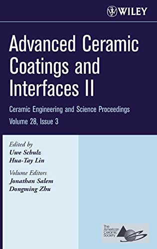 Beispielbild fr Advanced Ceramic Coatings and Interfaces II (Ceramic Engineering and Science Proceedings) zum Verkauf von Pangea