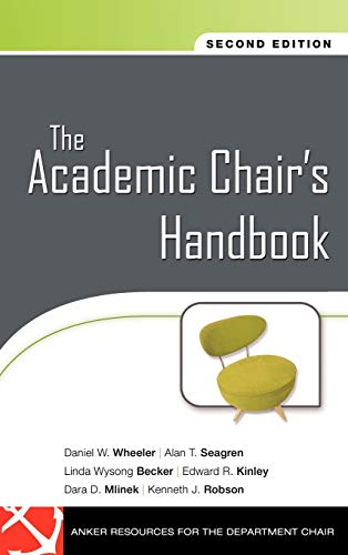 9780470197653: The Academic Chair's Handbook