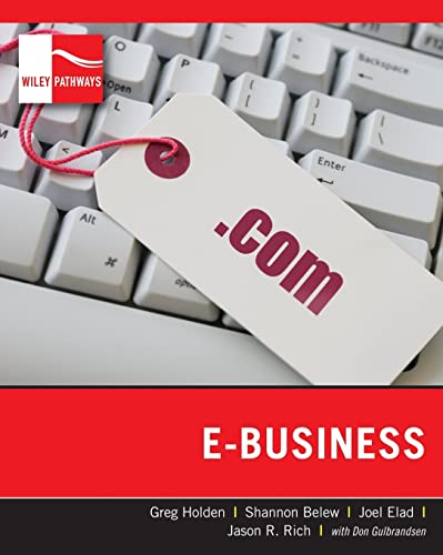 Stock image for Wiley Pathways E-Business for sale by Book Deals