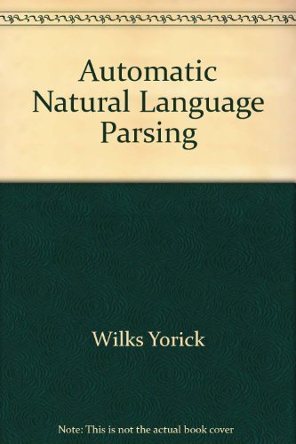 9780470201657: Automatic Natural Language Parsing