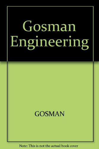 9780470202128: Gosman Engineering