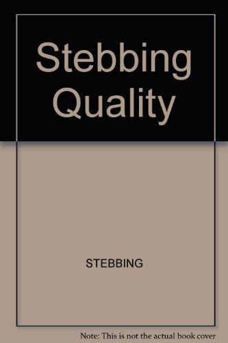 9780470202982: Stebbing Quality