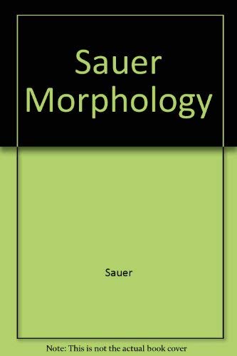 Sauer Morphology (Ellis Horwood series in acarology) - Sauer