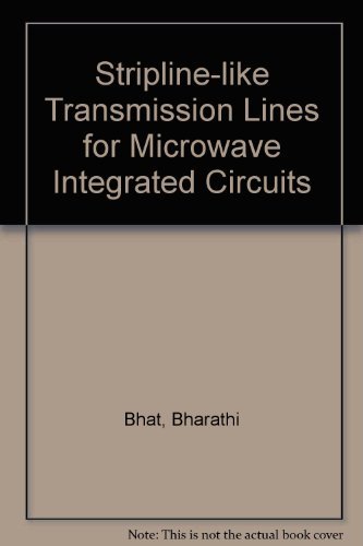 9780470207000: Stripline-Like Transmission Lines for Microwave Integrated Circuits