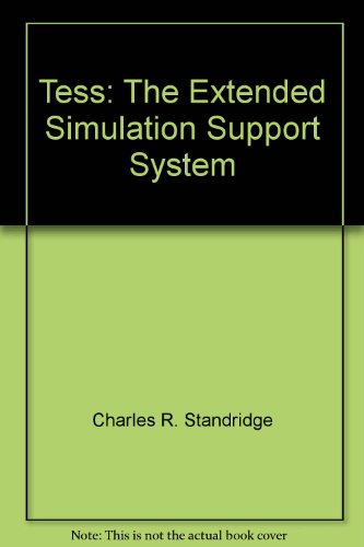TESS: The extended simulation support system (9780470208762) by Standridge, Charles R