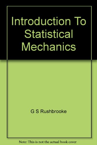 Beispielbild fr Introduction to Statistical Mechanics zum Verkauf von Chapter 1