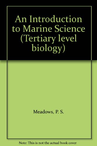 Beispielbild fr An Introduction to Marine Science zum Verkauf von Better World Books