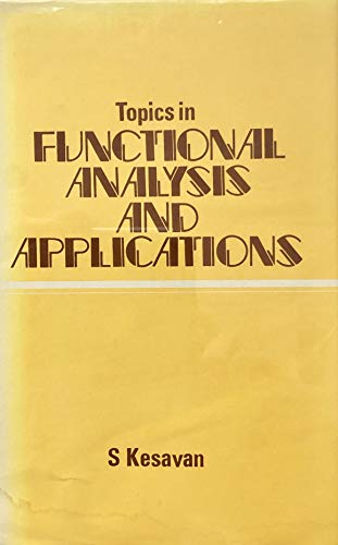9780470210505: Topics in Functional Analysis and Applications