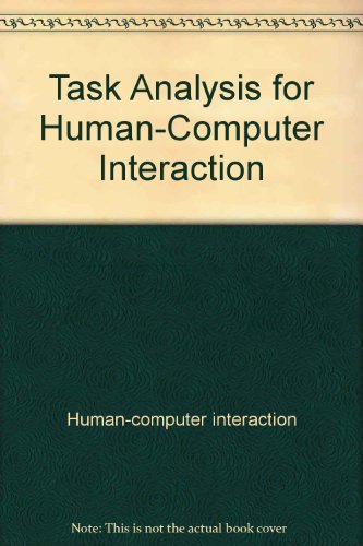 Task Analysis for Human-Computer Interaction