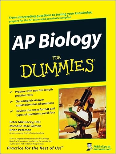 Imagen de archivo de AP Biology For Dummies a la venta por ZBK Books