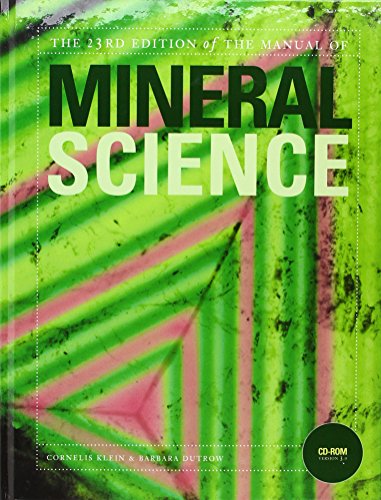 9780470226018: Manual of Mineral Science