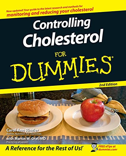 Stock image for Controlling Cholesterol For Dummies (For Dummies (Health & Fitness)) for sale by Library House Internet Sales