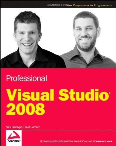 Beispielbild fr Professional Visual Studio 2008 zum Verkauf von Better World Books