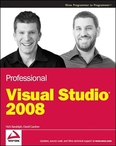 Imagen de archivo de Professional Visual Studio 2008 a la venta por Better World Books