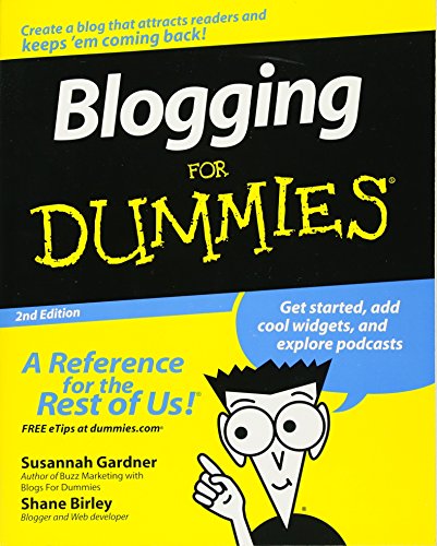 Stock image for Blogging for Dummies for sale by Better World Books: West