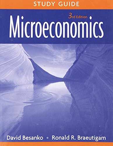 9780470233337: Microeconomics, Study Guide
