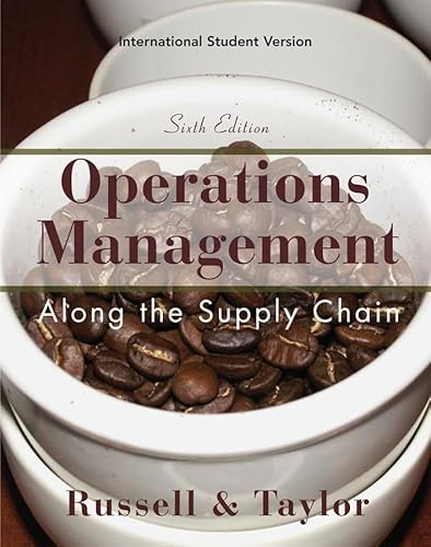 Beispielbild fr Operations Management: Along the Supply Chain zum Verkauf von WorldofBooks