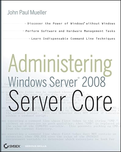 Beispielbild fr Administering Windows Server 2008 Server Core zum Verkauf von Better World Books