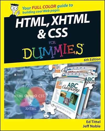 Stock image for HTML, XHTML and CSS for Dummies for sale by Better World Books