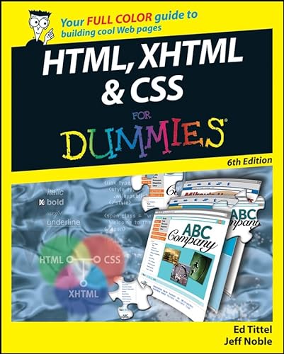 Stock image for HTML, XHTML and CSS For Dummies for sale by Pro Quo Books