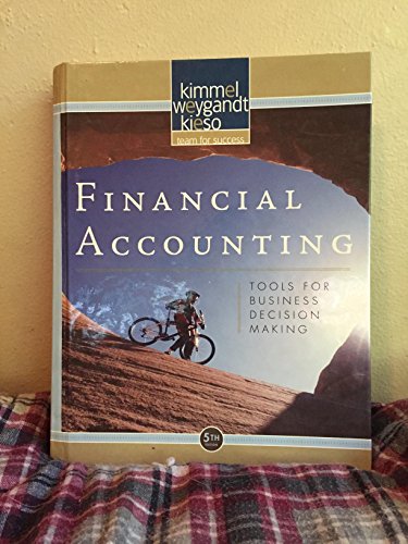 Imagen de archivo de Financial Accounting : Tools for Business Decision Making a la venta por Better World Books