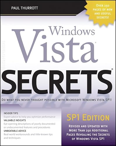 Secrets #134: Windows Vista Secrets, Sp1 Edition